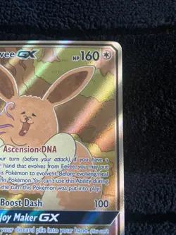 Eevee GX SM233 Full Art Promo Black Star Ultra Rare Holo Pokemon TCG Card NM - Image 3