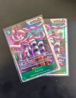 Perona - OP14-033 -One Piece TCG English - The Azure Sea's Seven SR Foil - Image 1