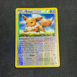 Pokemon TCG Cards Eevee 80/111 Furious Fists Reverse Holo NM - Image 1