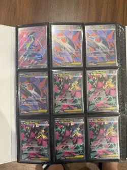 Pokemon Full arts Binder (177 Cards Included) - Image 1
