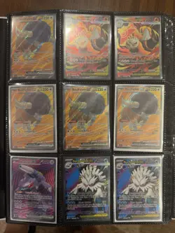 Pokemon Full arts Binder (177 Cards Included) - Image 3