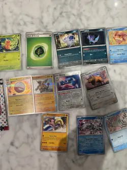Booster Packs from 151, Mega Dream ex Pokemon+d TCG Cards+Dragonite Tin - Image 4