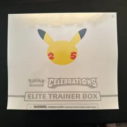 Pokemon TCG: Celebrations - Elite Trainer Box (25th Anniversary) (90 Cards) 820650809439 - Image 1