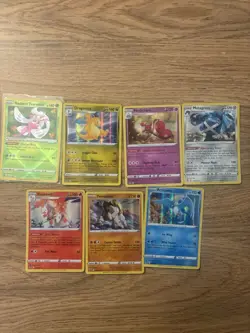Pokemon Silver Tempest Lot 121 Cards 6 Holo And 1 Radiant NM - Image 1