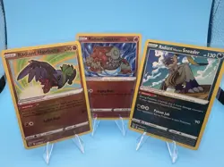Pokemon Radiant Lot - Heatran, Hawlucha, Sneasler 3 Pack Lot TCG Trading Cards - Image 1