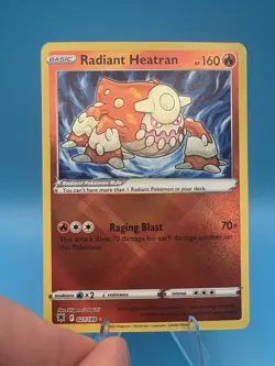 Pokemon Radiant Lot - Heatran, Hawlucha, Sneasler 3 Pack Lot TCG Trading Cards - Image 4