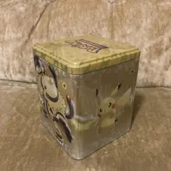 Pokemon Cards TCG 2022 Lightning Stacking Tin Brand New Sealed 3 Booster Packs - Image 1
