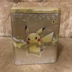 Pokemon Cards TCG 2022 Lightning Stacking Tin Brand New Sealed 3 Booster Packs - Image 3