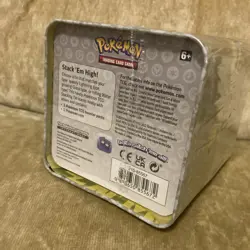 Pokemon Cards TCG 2022 Lightning Stacking Tin Brand New Sealed 3 Booster Packs - Image 5