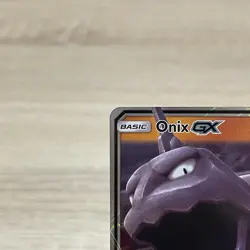 Pokemon TCG Onix GX 36/68 Holo Sun & Moon Hidden Fates Art Card - Image 2