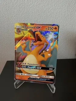 Pokemon TCG Charizard GX Hidden Fates Card 9/68 - Image 1