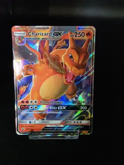 Pokemon TCG Charizard GX SM211 Hidden Fates Holo Promo Card M/Nm Condition - Image 1