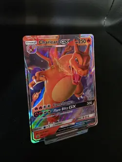 Pokemon TCG Charizard GX SM211 Hidden Fates Holo Promo Card M/Nm Condition - Image 3