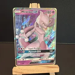 Pokemon Mewtwo GX TCG Card 31/68, Hidden Fates - Image 1