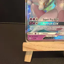 Pokemon Mewtwo GX TCG Card 31/68, Hidden Fates - Image 4