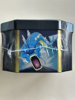 Pokemon TCG Hidden Fates Gyarados GX Tin Factory Sealed 2019 - Image 3