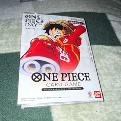 Bandai ONE PIECE DAY '24 Monkey D. Luffy OP07-1000 Promo JP Holo Don!! - Image 1