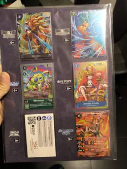 Monkey D. Luffy P-043 Promo – One Piece Card Game – Official Bandai TCG Display - Image 3