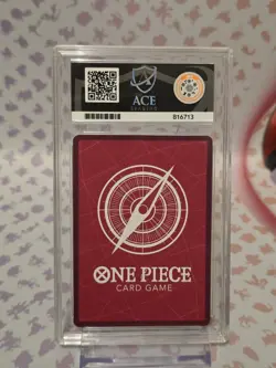 One Piece TCG Monkey D Luffy Black & White Alt Art ST21-001 English Ace 10 - Image 2