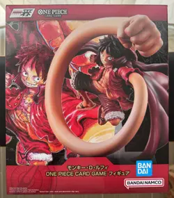 One Piece TCG English Ichiban Kuji Monkey D. Luffy Promo & Figure (OP13-001) - Image 2