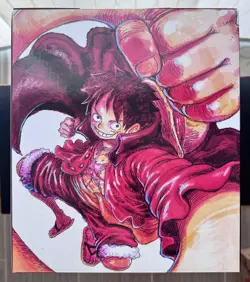 One Piece TCG English Ichiban Kuji Monkey D. Luffy Promo & Figure (OP13-001) - Image 4