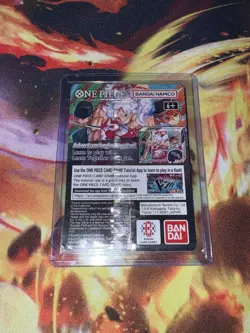 Bandai One Piece Card Game Monkey D. Luffy US Voyage Promo Foil 5000 2026 - Image 2