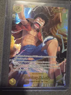 One Piece TCG Monkey D. Luffy (SEC) OP15-119 Secret Rare Foil English - Image 1