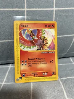 Pokemon Card Ho-oh 52 Promo Pokemon Center NY WIZARDS WOTC New York Exclusive - Image 1