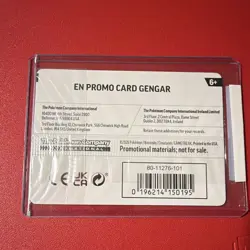 Pokemon TCG Factory Sealed Gengar 050/088 GameStop Exclusive Promo Holo Sealed - Image 3