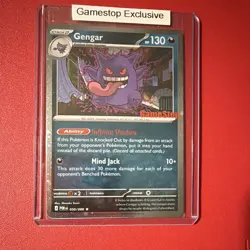 Pokemon TCG Factory Sealed Gengar 050/088 GameStop Exclusive Promo Holo Sealed - Image 4