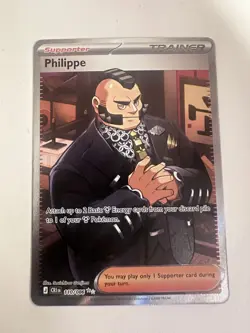 Philippe Full Art Trainer Card 110/86 Chaos Rising Pokemon TCG NM - Image 1