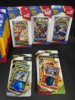 34 Pack Lot - Pokemon Sword & Shield Booster Blister Rebel Voltage Gengar Ablaze - Image 4