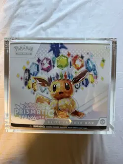 Pokemon TCG Prismatic Evolutions Elite Trainer Box ETB - Brand New & Sealed - Image 1