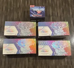 Pokemon TCG Prismatic Evolutions 4x Super-Premium Collection + Elite Trainer Box - Image 1
