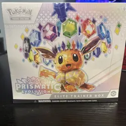 Pokemon TCG Prismatic Evolutions Elite Trainer Box ETB English Eevee - Image 1