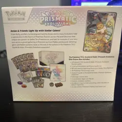 Pokemon TCG Prismatic Evolutions Elite Trainer Box ETB English Eevee - Image 4
