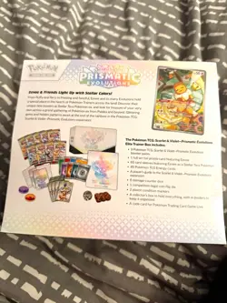 Pokemon TCG Scarlet & Violet Prismatic Evolutions Elite Trainer Box - Image 1