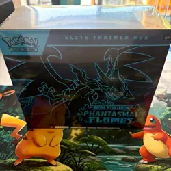 Pokemon TCG Mega Evolution—Phantasmal Flames Elite Trainer Box, English - Image 1