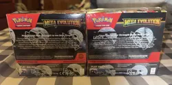 Pokemon TCG Mega Evolution - Base Set Enhanced Booster Box New Sealed (Lot Of 2) - Image 3