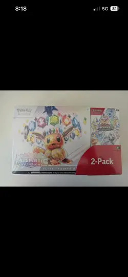 Pokemon TCG Prismatic Evolutions Elite Trainer Box 2-Pack English - Image 1