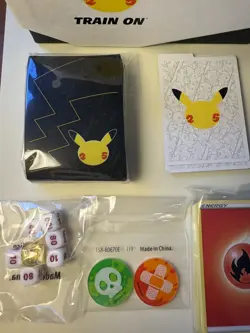 Pokemon Celebrations Elite Trainer Box ETB 25th Anniversary Empty box + Extras - Image 2