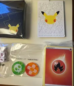 Pokemon Celebrations Elite Trainer Box ETB 25th Anniversary Empty box + Extras - Image 3