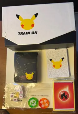 Pokemon Celebrations Elite Trainer Box ETB 25th Anniversary Empty box + Extras - Image 5
