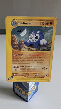 Carte Pokemon Poliwrath 26/144 Reverse Skyridge Rara Light Played Eng - Image 1