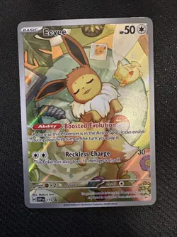 Eevee SVP 173 Scarlet & Violet Black Star Promo Pokemon TCG Card NM - Image 1