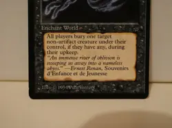 The Abyss - Legends (LEG) 1994 - MTG Magic the Gathering RARE - Image 3