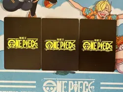 Monkey D. Luffy Jewelry Bonnie Rare Lot of 3 One Piece Trading Card Kayou CCG - Image 2