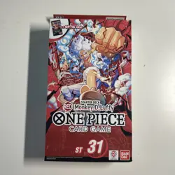 Bandai One Piece Card Game Starter Deck ST-31 Red Monkey D. Luffy - Image 1