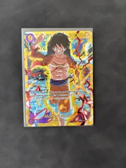 One Piece CCG Monkey D. Luffy OP09-119 SEC English - Image 1