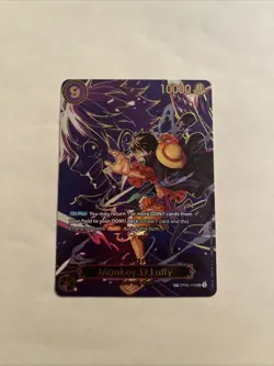 Monkey D. Luffy OP09-119 SEC SP ENG ONE PIECE OP13 Carrying on His Will Alt Art - Image 1